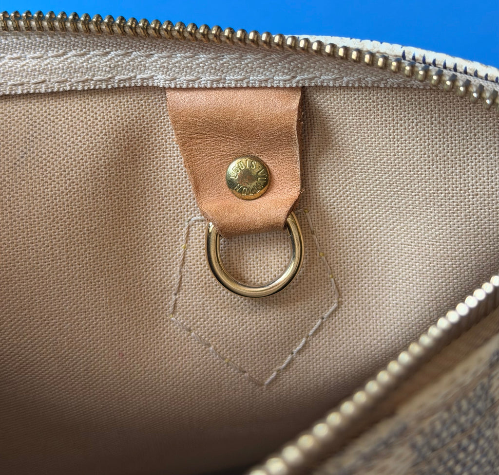 Louis Vuitton Speedy 30 In Damier Azur