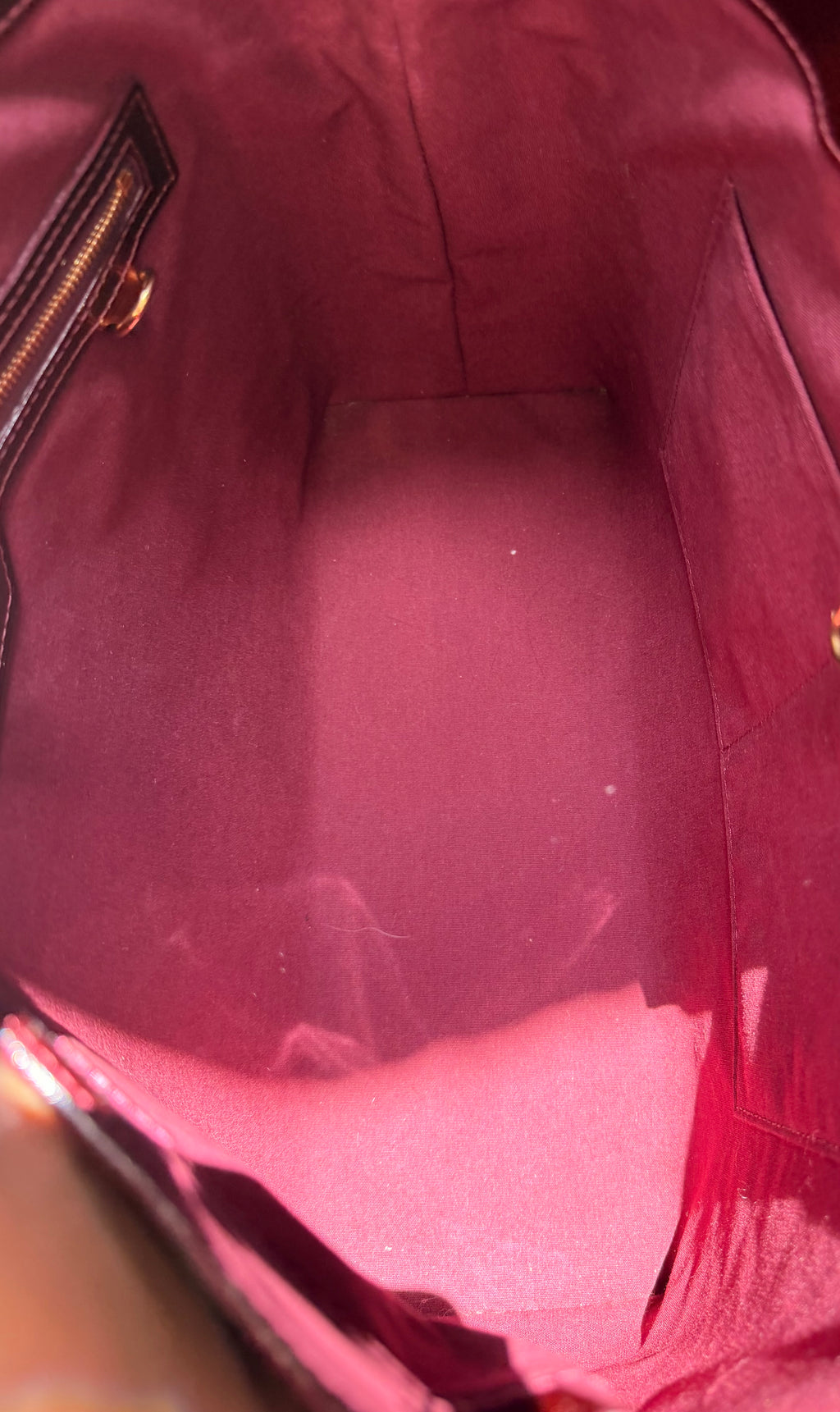 Louis Vuitton Wilshire MM Monogram Vernis Patent Leather Tote Bag