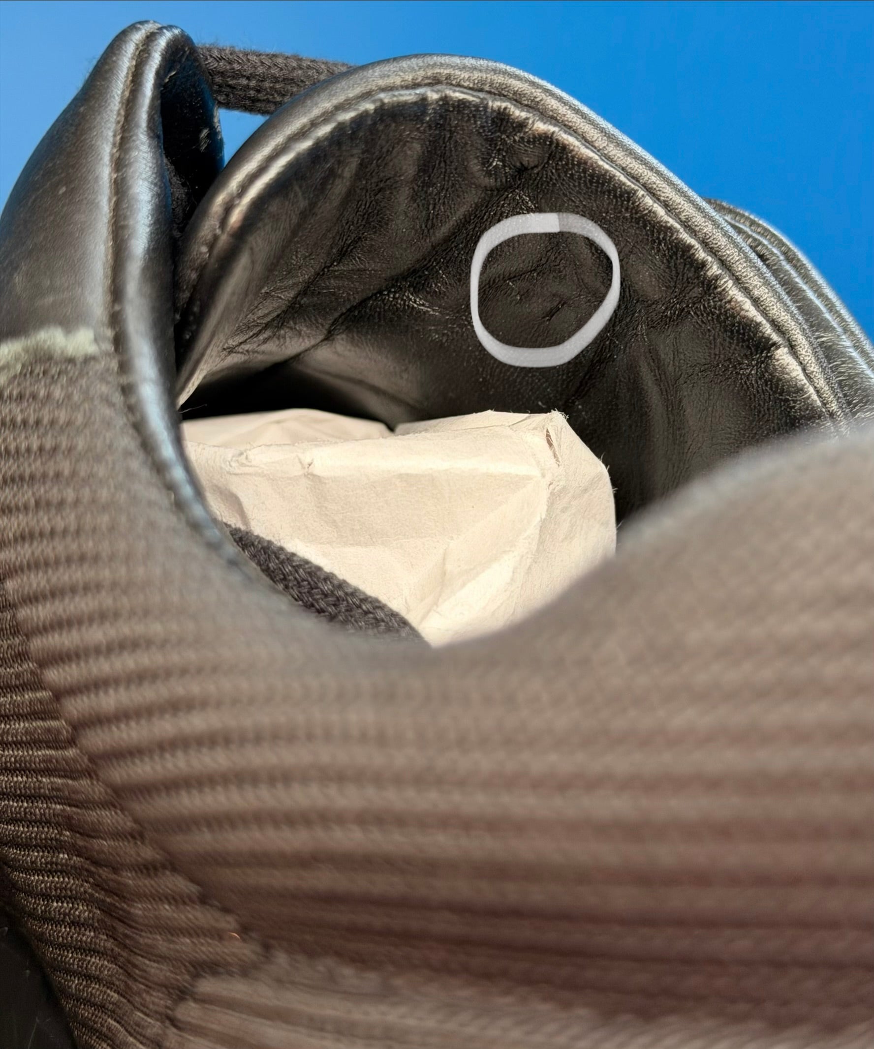 Hermès Bouncing Sneakers in black and honey Men Size (41)
