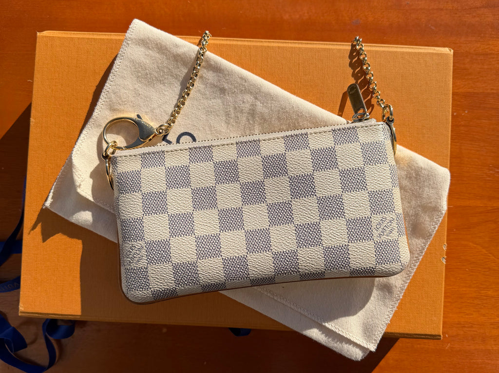 Louis Vuitton Damier Azur Pochette Milla MM