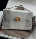 Kawapen Himalayan crocodile Top Handle Bag