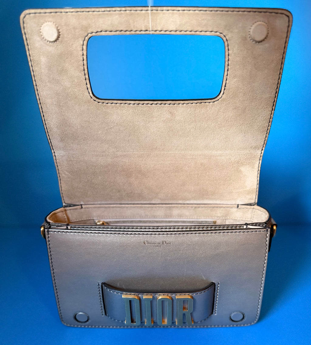 Christian Dior Dio Evolution Flap Bag Gold On Gold