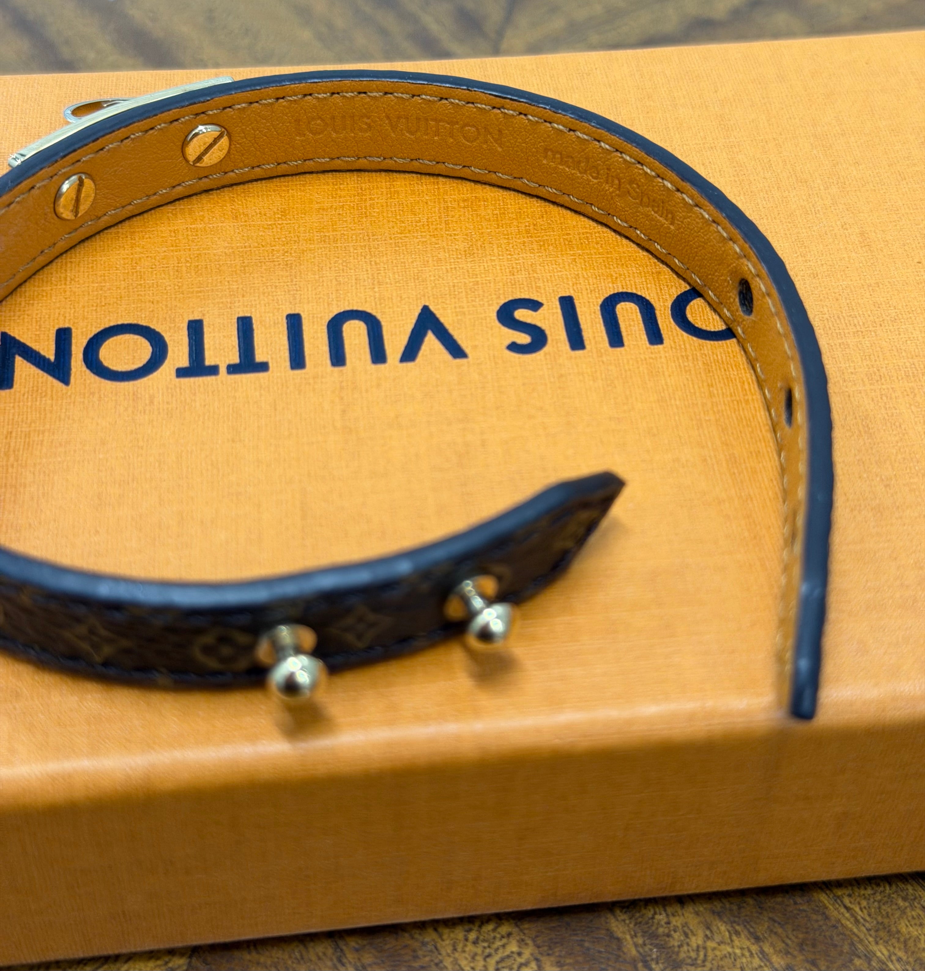 Louis Vuitton Monogram Logomania Bracelet