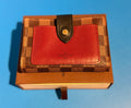 Louis Vuitton Juliette Wallet Damier Ebene Bordeaux Red Black
