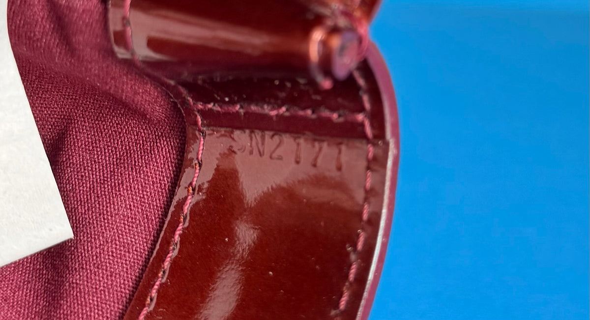 Louis Vuitton Wilshire MM Monogram Vernis Patent Leather Tote Bag