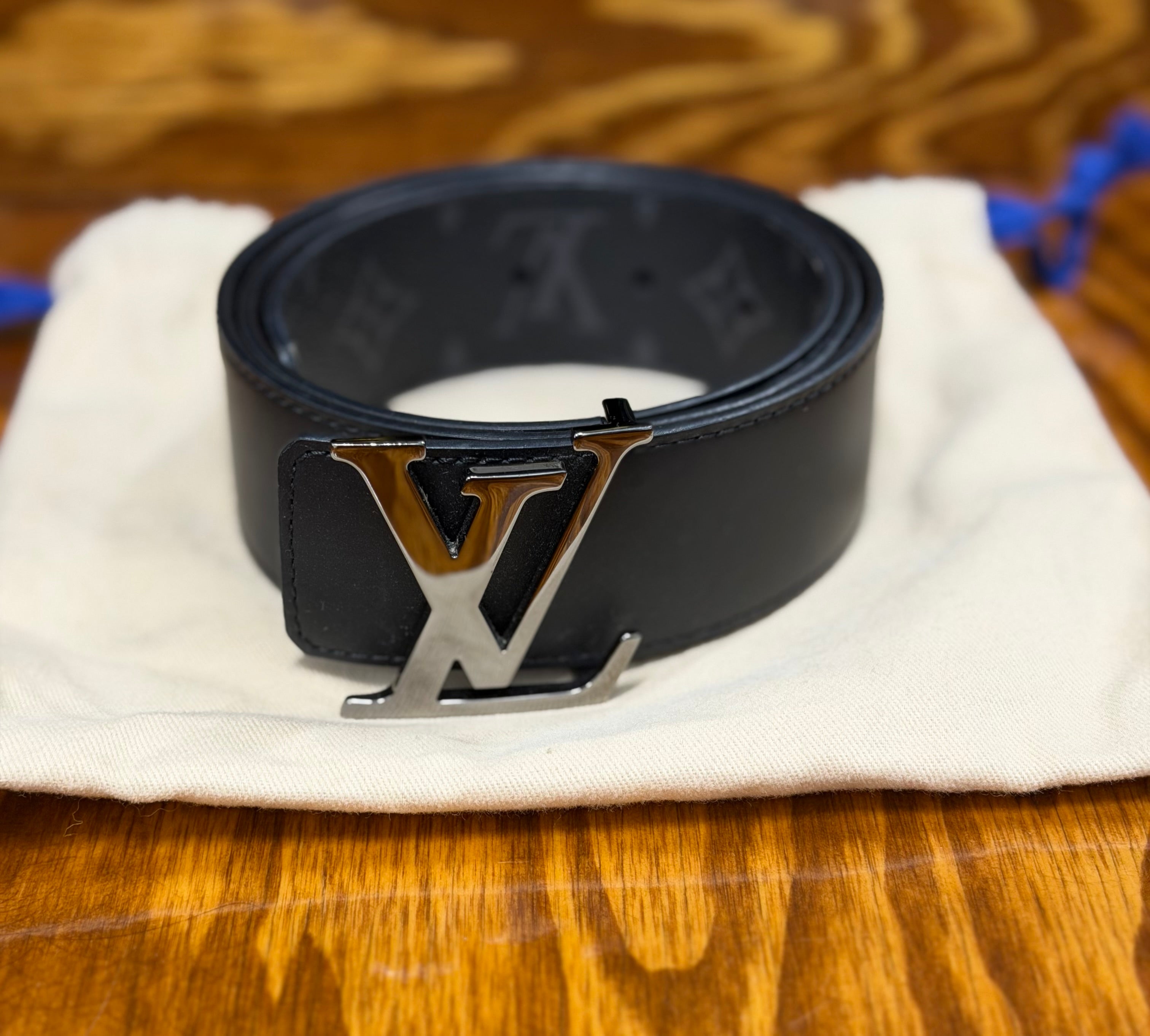 Louis Vuitton LV Initiales Reversible Belt Eclipse