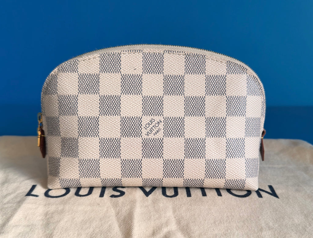 Louis Vuitton Damier Azur Cosmetic Pouch