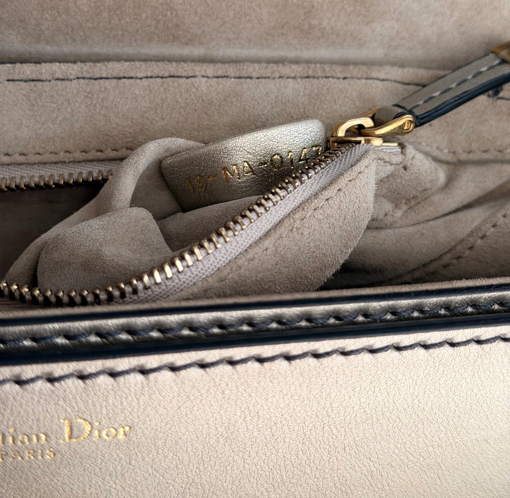 Christian Dior Dio Evolution Flap Bag Gold On Gold