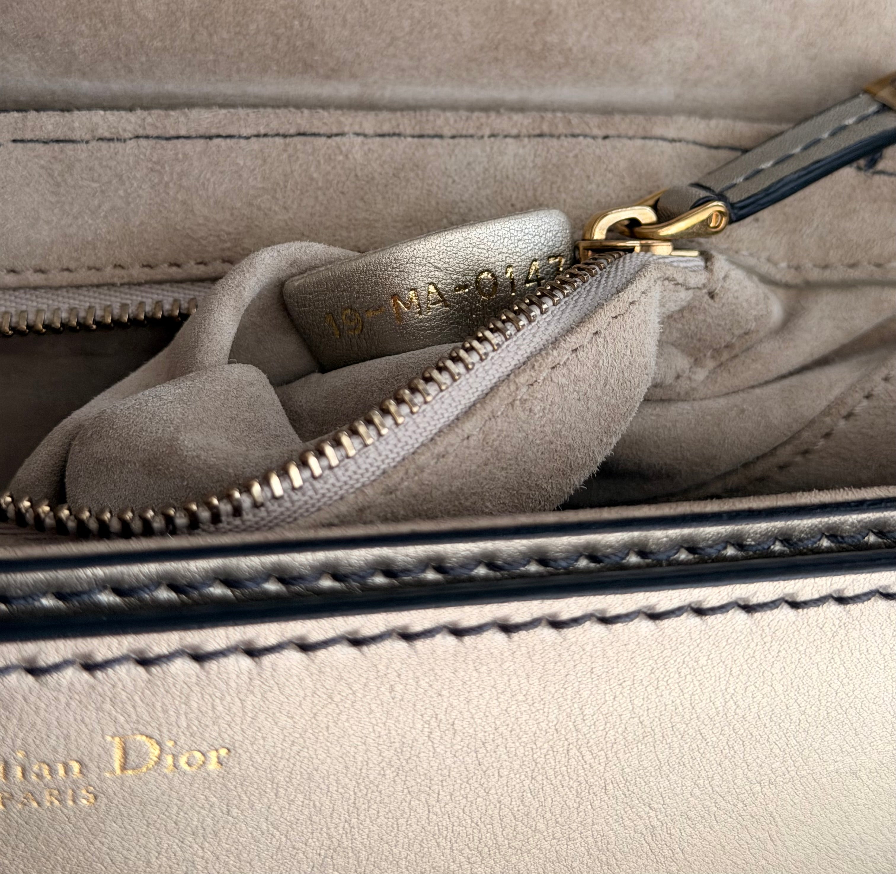 Christian Dior Dio Evolution Flap Bag Gold On Gold