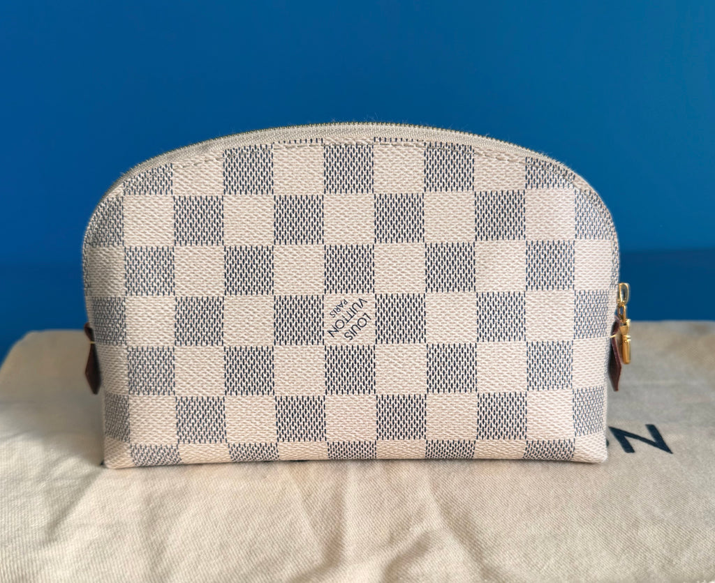 Louis Vuitton Damier Azur Cosmetic Pouch