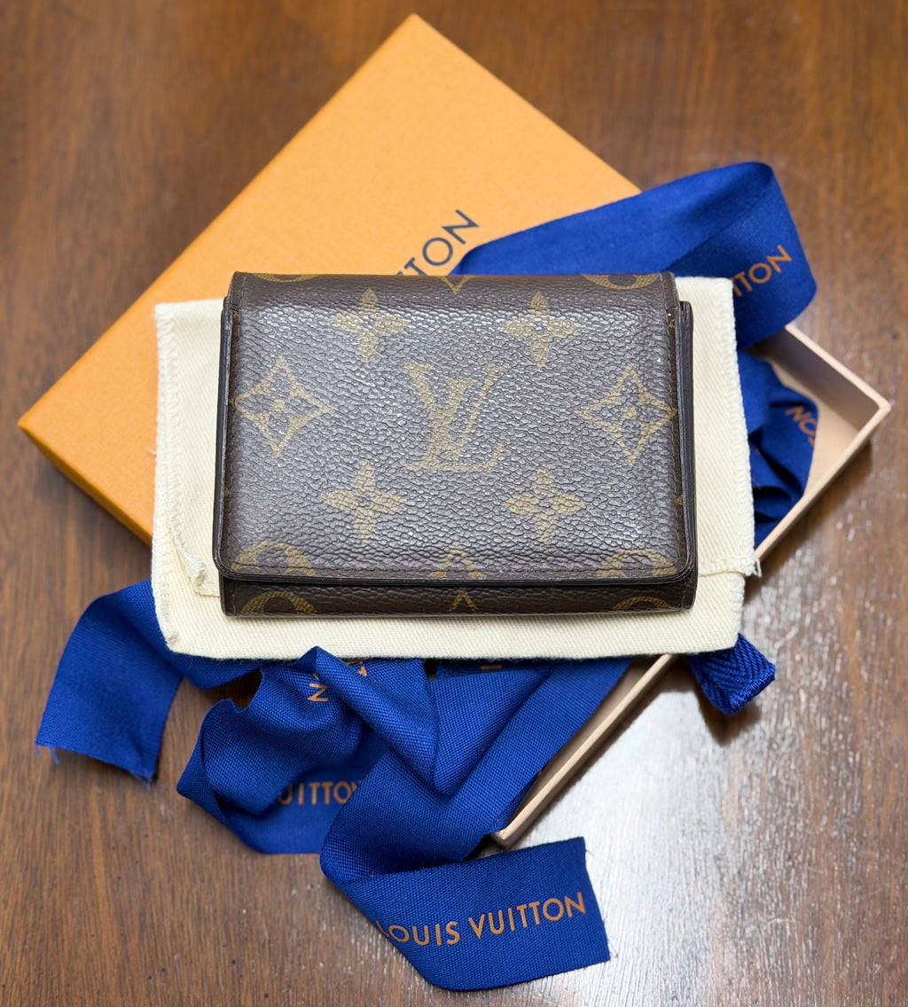 Louis Vuitton Enveloppe Carte De Visite Card Holder