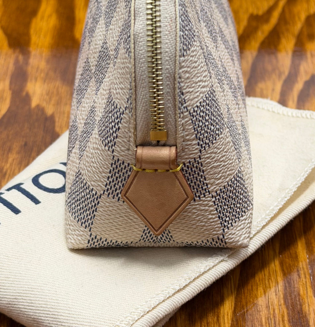 Louis Vuitton Damier Azur Cosmetic Pouch