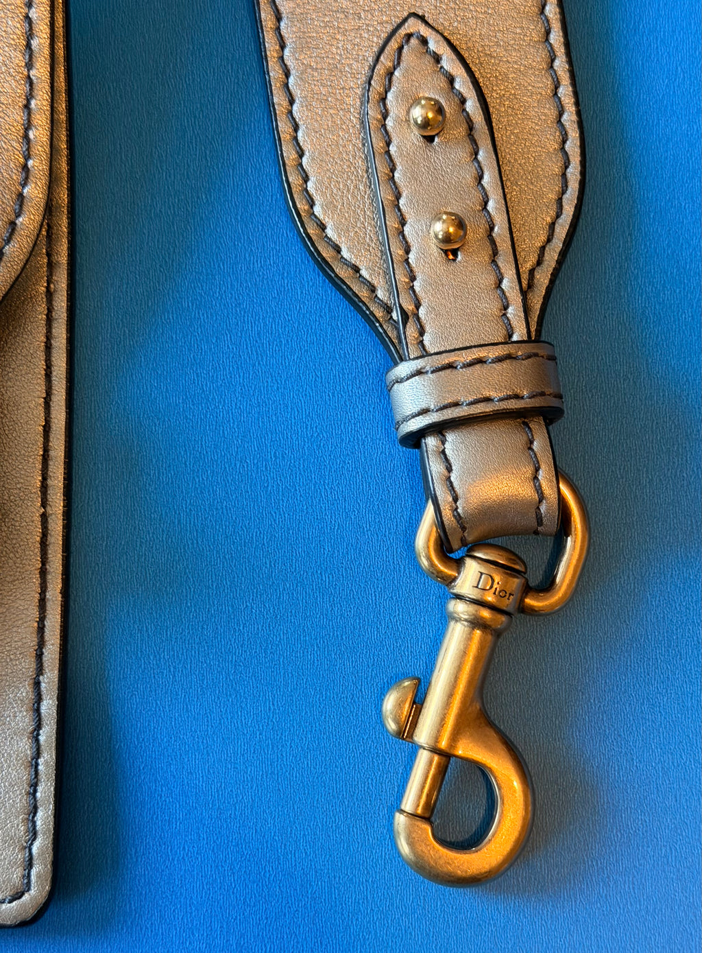 Christian Dior Dio Evolution Flap Bag Gold On Gold