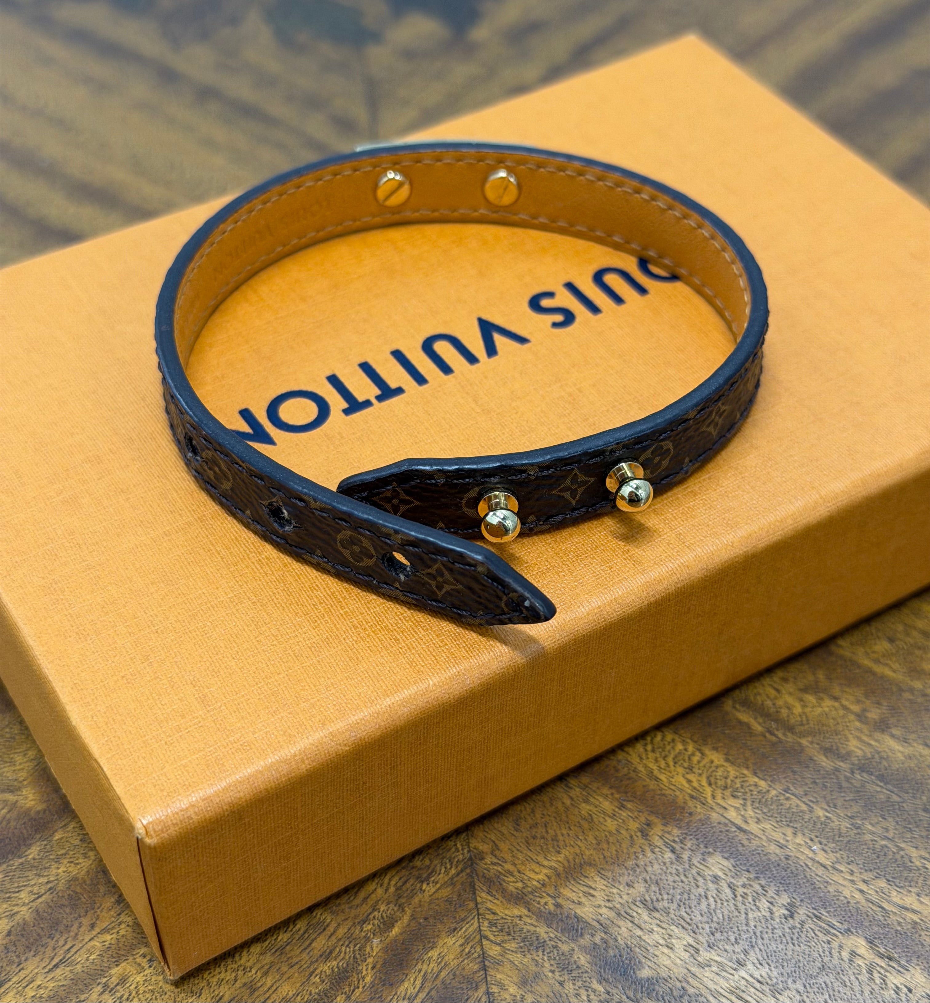Louis Vuitton Monogram Logomania Bracelet