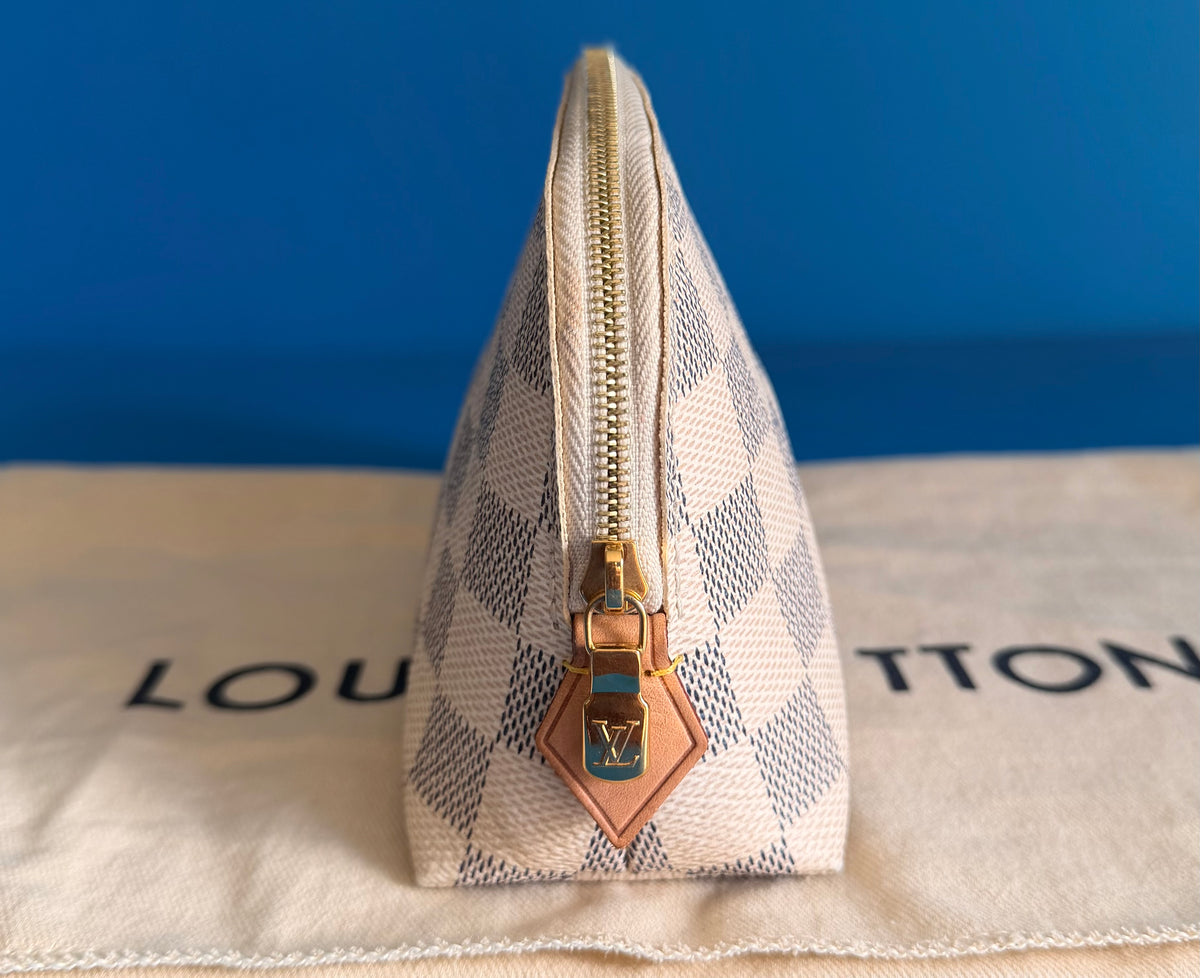 Louis Vuitton Damier Azur Cosmetic Pouch