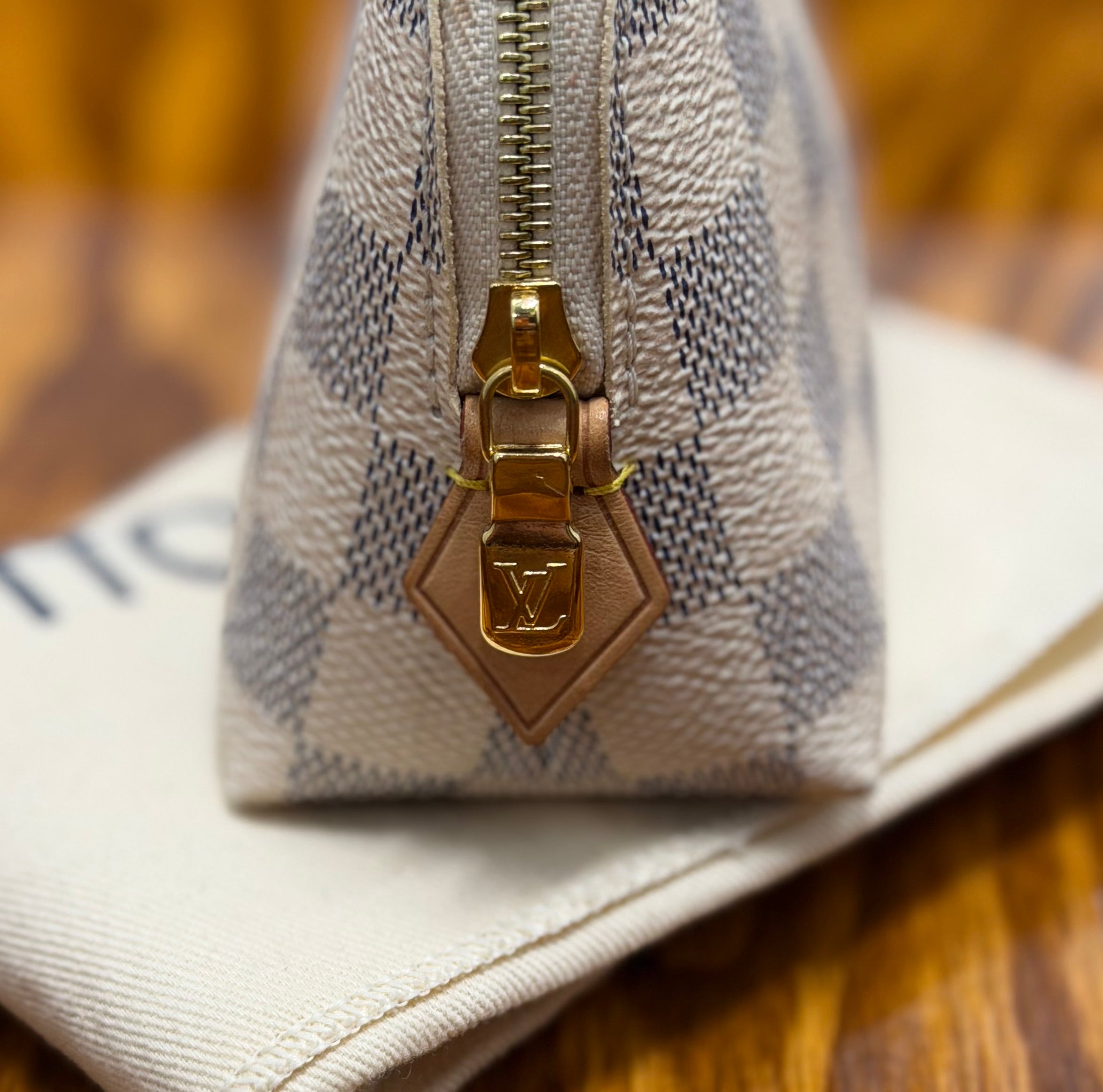 Louis Vuitton Damier Azur Cosmetic Pouch