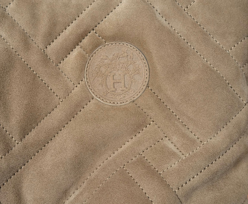 Hermès Fjord 70 suede woman’s boots in a beige Size (40)