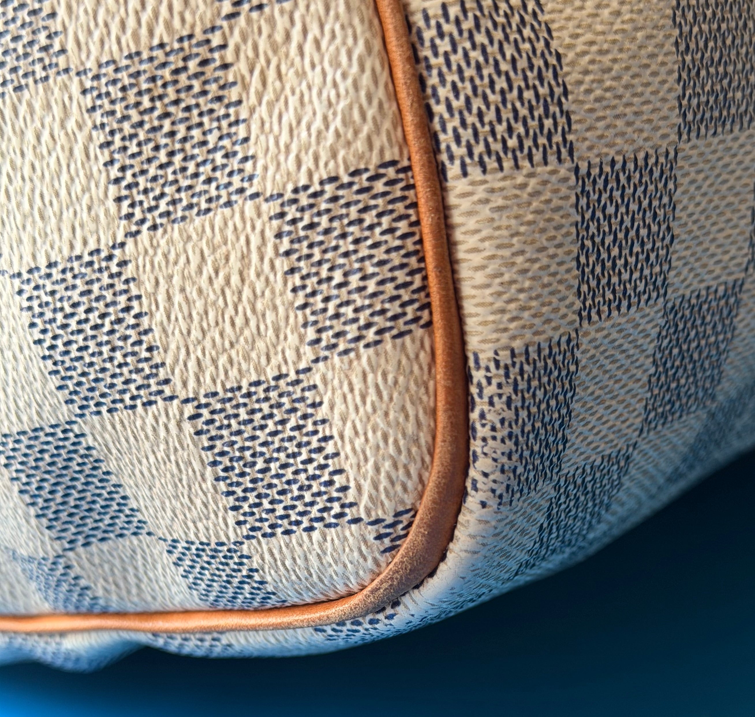 Louis Vuitton Speedy 30 In Damier Azur