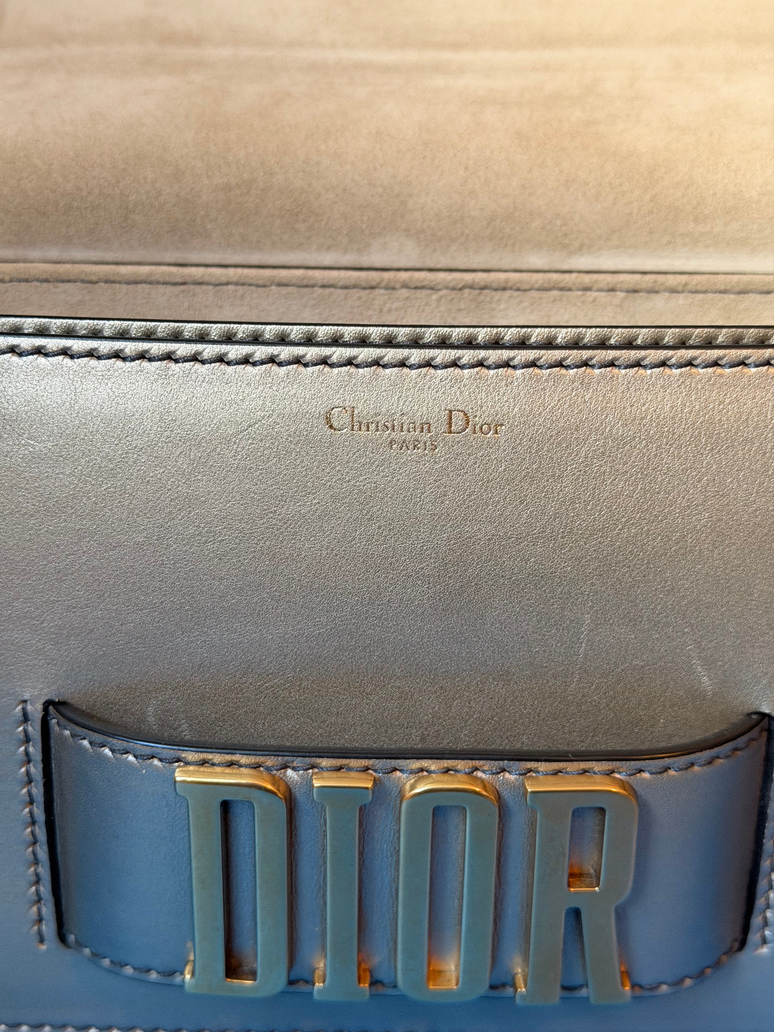 Christian Dior Dio Evolution Flap Bag Gold On Gold