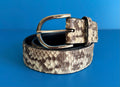 Genuine Python Leather Belt