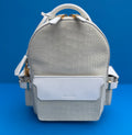 Rare Buscemi Phd Mini Nubuck Alligator Print Backpack
