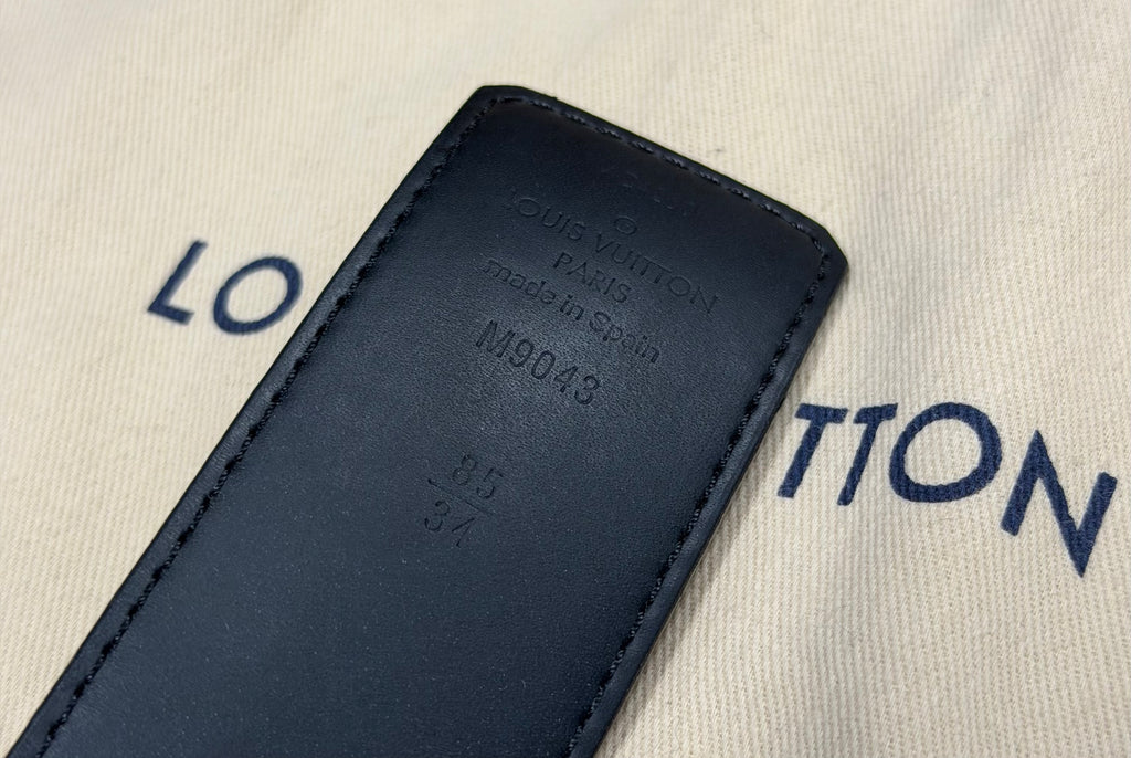 Louis Vuitton LV Initiales Reversible Belt Eclipse
