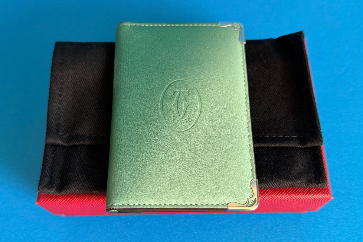 Must de Cartier 4CC card holder in calfskin